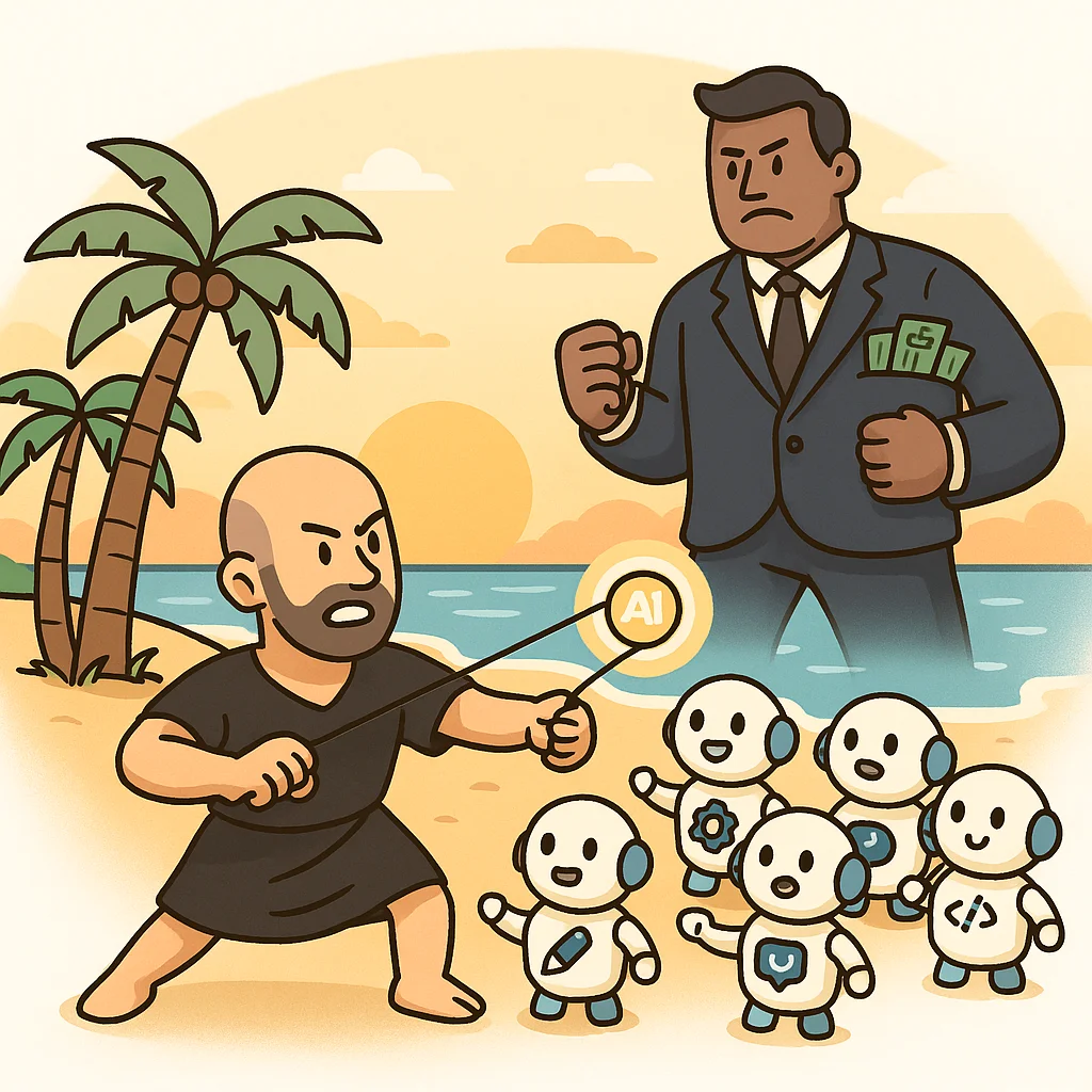 David vs Goliath: Small businesses with AI agents facing enterprise competitors