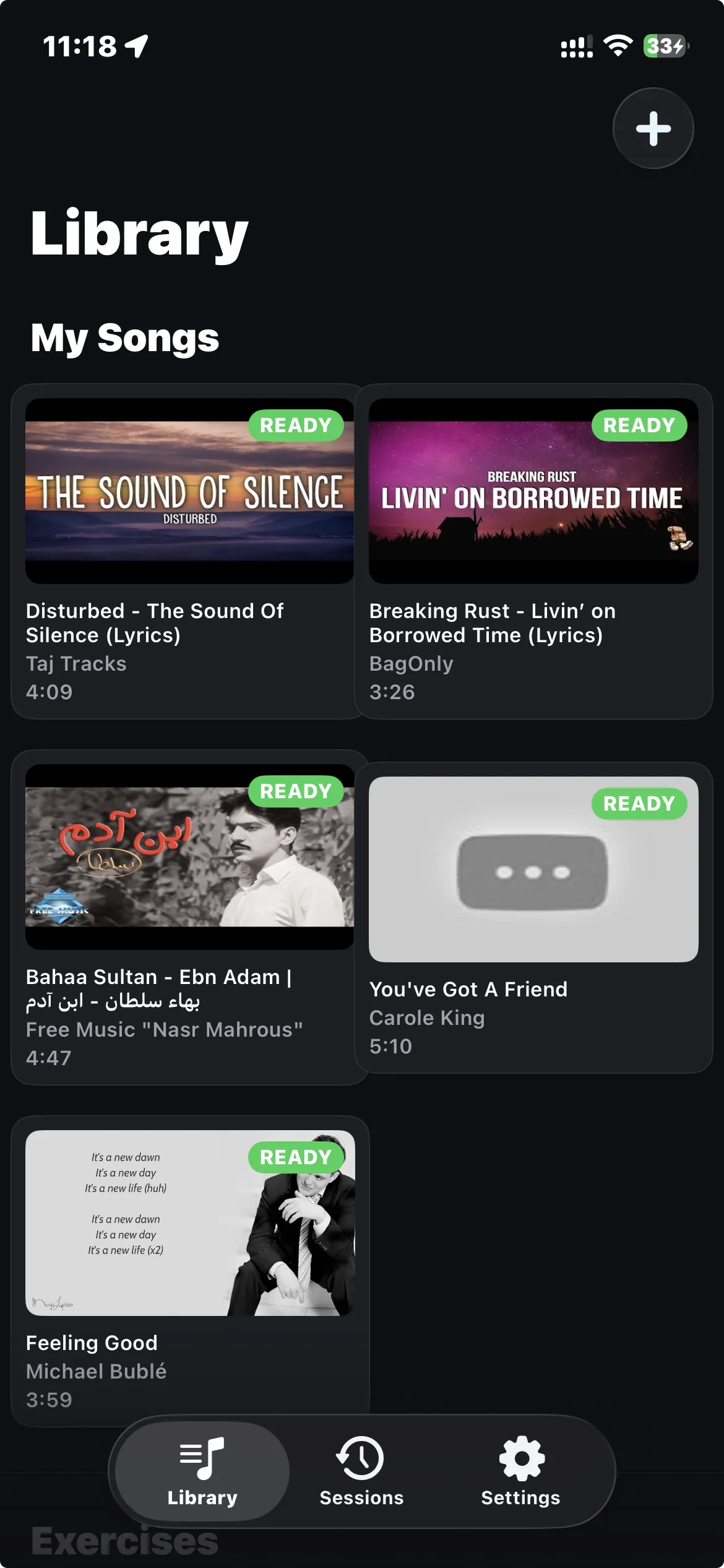 Intonavio Song Library