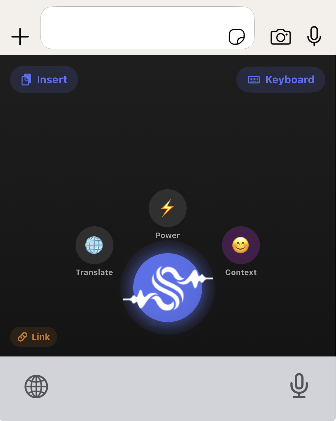 SwiftSpeak Keyboard Modes